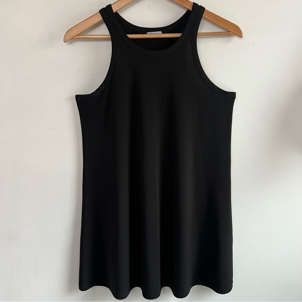 Classic Black Sleeveless Tank Dress